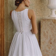 Lacing With Visible Grommets