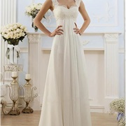 Empire "Sweep" Waist (Gathered Fabric Hanging Down)