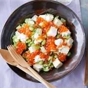 Salmon Roe Salad