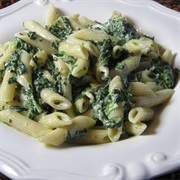 Spinach Alfredo Pasta