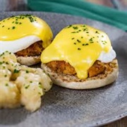 Crab Cake-Eggs Benedict