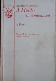 A Murder Is Anounced (Darbon, Leslie)