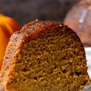 Pumpkin Spice Rum Cake