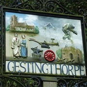 The Village Signs of Gestingthorpe