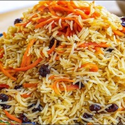 Kishmish Pulao
