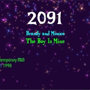 #7862 the Boy Is Mine by Brandy & Monica