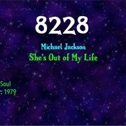 #9551 She's Out of My Life by Michael Jackson