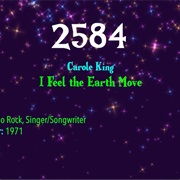 #8009 I Feel the Earth Move by Carole King