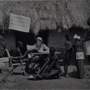 Christmas Card From Magnum's Equatorial Office (George Rodger)