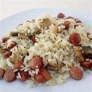 Rice and Sausage