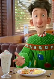 Denny's "Arthur Christmas Food" TV Advert (2011)