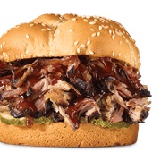 Sweet Quarter Pound Pulled Pork Sandwich