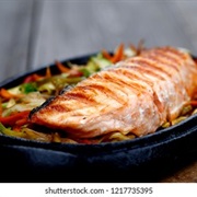 Teppanyaki Salmon