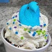 Lavender Peeps Sundae