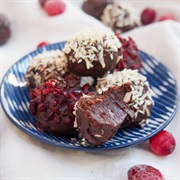 Cranberry Chocoalte Truffle