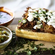 Fig and Pork Molletes