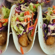 Spring Coleslaw Taco