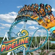 Pipeline the Surf Coaster (Seaworld Orlando, USA)