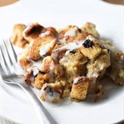 Bread Pudding With Raisins