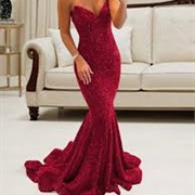 Mermaid Bridesmaid Gown