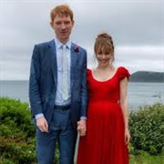 Domhnall Gleeson and Rachel McAdams