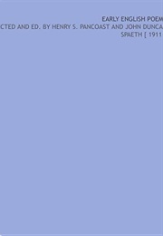 Early English Poems (Pancoast)