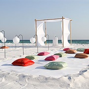 Blankets and Pillows for Seating