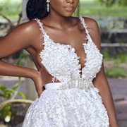 "Two Petals" Bodice (Fabric Not Around Body)