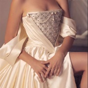 Triangle-Shaped Decor on Bodice