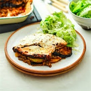 Veggie Lamb Moussaka