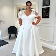 Pleats Only on Sides of Skirt