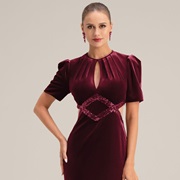 Sequin Waistband on Dress