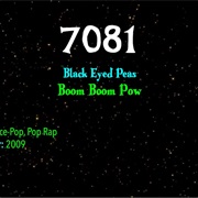 #9167 Boom Boom POW by the Black Eyed Peas