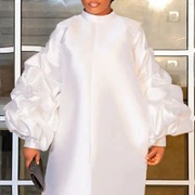 Ruffled Long Sleeves