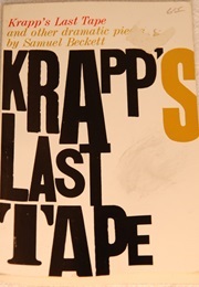 Krapp,S Last Tape (Beckett, Samuel)