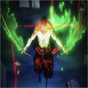 One Piece: "The Three-Sword Style of the Supreme King! Zoro vs. King" (S1,E1062)