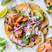 Salmon Taco
