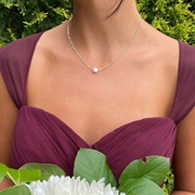 Single Pearl Necklace