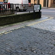 Chequer Street Wooden Paving