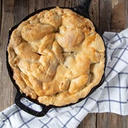 Cast Iron Apple Pie