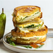 Olive Oil Grilled Cheese
