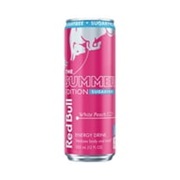 Red Bull Summer Edition Sugar Free White Peach