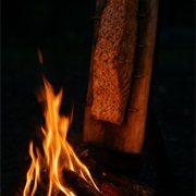 Loimulohi (Finnish Flamed Salmon)