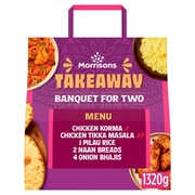 Morrisons Takeaway Banquet for Two