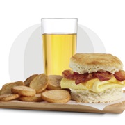 Ham, Egg & Cheese Biscuit Sandwich