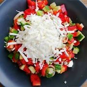 Shopska Salad (Bulgaria)