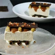 Chocolate and Salted Caramel Ice Cream Bar