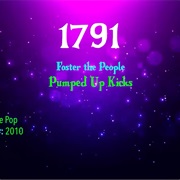 #7761 Pumped Up Kicks by Foster the People