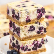 Blueberry Cheesecake Bars