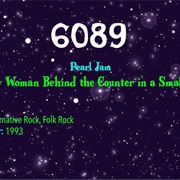 #7245 Elderly Woman Behind the Counter in a Small Town by Pearl Jam